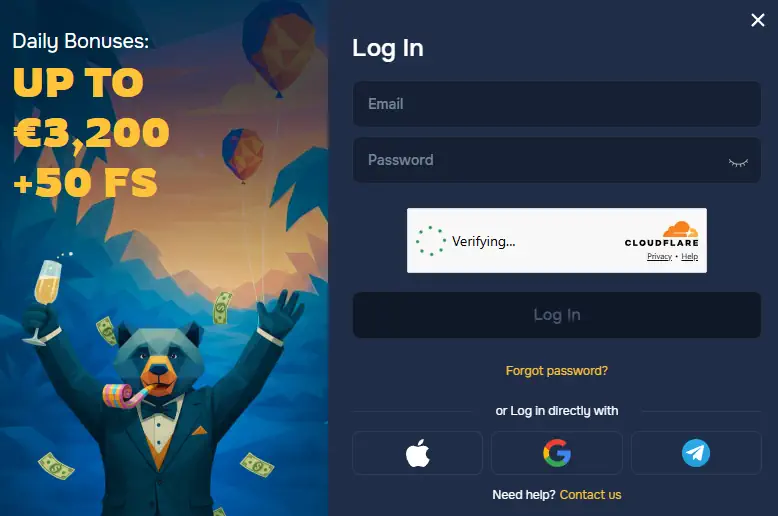 Baloo Bet Login